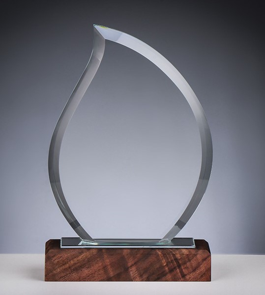 Bild von Glas und Holz Flame Award
